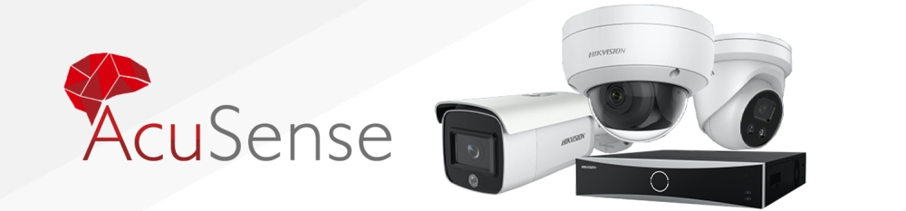 Hikvision cameras with AcuSense technology bring a higher level of object security