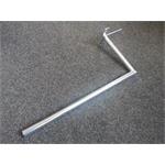 Antenna wall-mount "L" lenght 25cm, height 63cm, d=28mm, bent with T base