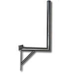 Antenna wall-mount "L" lenght 35cm, height 60cm, d=42mm and T base