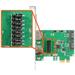 Axago - pčes-SA4 PCIe controller 2x int. / Ext. SATA III 6G ASMedia