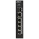 Dahua PoE switch PFS3106-4P-60 - 4x10/100Mbps + 1xGigabit TP/SFP , 802.3at, 60W, industrial, DIN