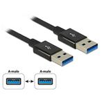 Delock Kabel SuperSpeed USB 10 Gbps (USB 3.1 Gen 2) USB Typ-A samec > USB Typ-A samec 0,5 m koaxiál