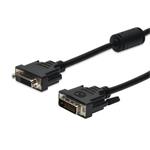 Digitus DVI extension cable, DVI(24+1), 2x ferrit M/F, 2.0m, DVI-D Dual Link, bl
