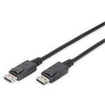 Digitus Připojovací kabel DisplayPort 1.2, DP M/M, 2,0 m, se západkou