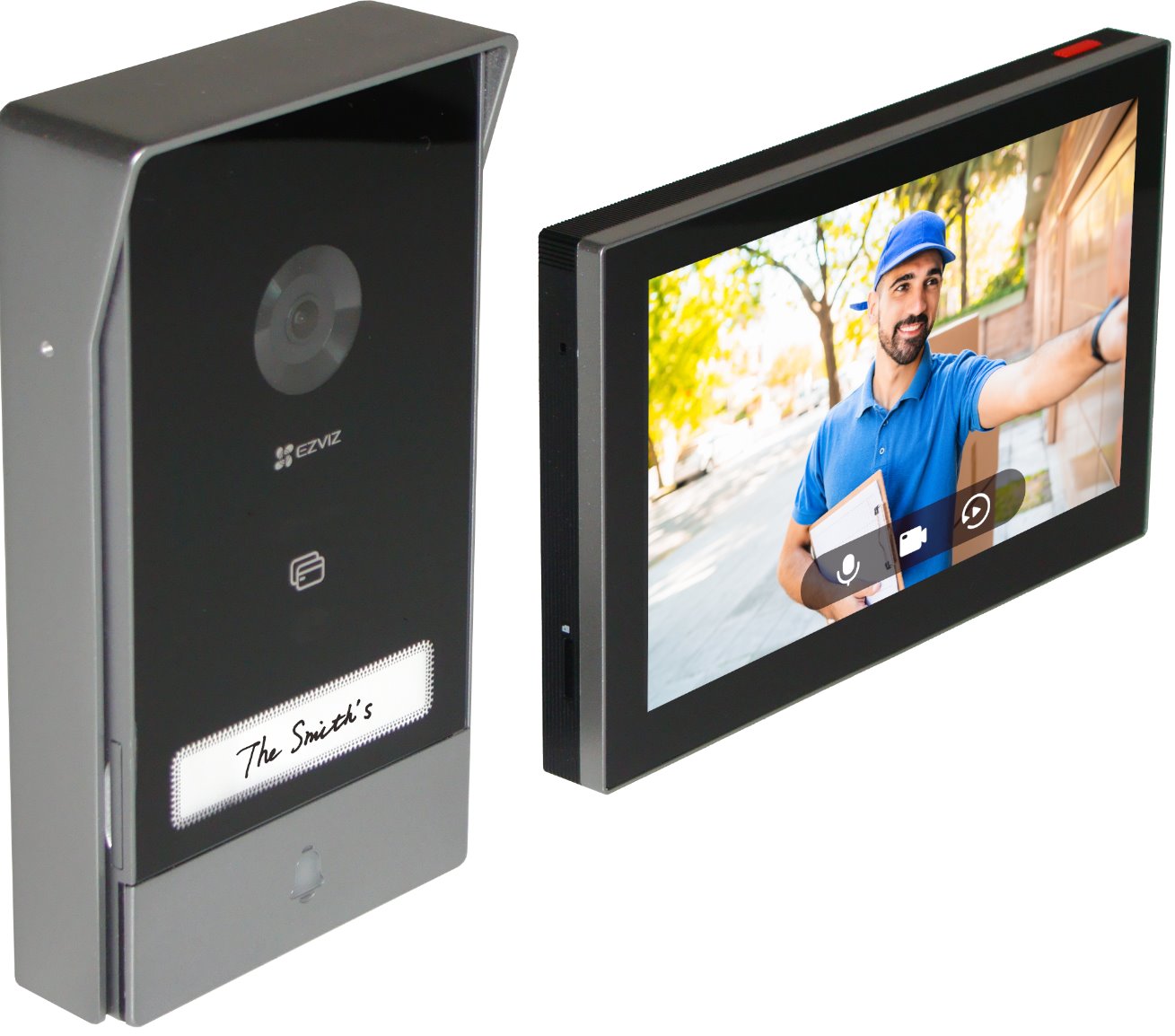 Sotel  EZVIZ HP7 video intercom system 17.8 cm (7) Black, Silver