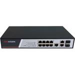 Hikvision DS-3E2310P PoE Smart managed switch, 8x PoE, 125W
