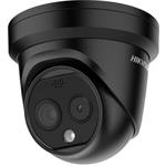 Hikvision IP thermal-optical turret camera DS-2TD1228-2/QA(BLACK), 256x192 thermal, 4MP optical, 2.1mm, black