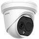 Hikvision IP thermal-optical turret camera DS-2TD1228T-2/QA, 256x192 thermal, 4MP optical, 2.1mm