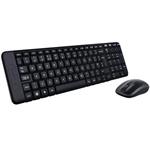 Logitech Wireless keyboard mouse Wireless Desktop MK220, CZ