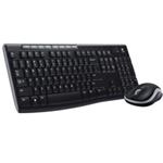 Logitech Wireless keyboard mouse Wireless Desktop MK270, CZ, Unifying