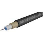 Masterlan Air1 fiber optic cable - 2vl 9/125, air-blowen, SM, HDPE, black, G657A1, 2000m