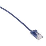 Masterlan comfort patch cable UTP, extra slim, Cat6, 1m, blue