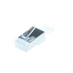 Masterlan conector FTP RJ45, Cat.6, 8p8c, wire, golded, pleated