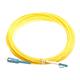 Masterlan fiber optic patch cord, LCupc-SCupc, Singlemode 9/125, simplex, 20m