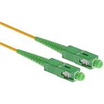 Masterlan fiber optic patch cord, SCapc-SCapc, Singlemode 9/125, simplex, 2m