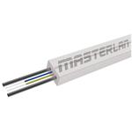 Masterlan MDIC fiber optic cable - 2F 9/125, SM, LSZH, white, G657A1, 1000m , indoor