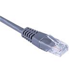 Masterlan patch cable UTP, Cat5e, 0,5m, gray