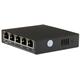 MaxLink PSAF-5-4P-L PoE mini switch, 5x LAN/4x PoE, 802.3af/at, 60W, 10/100Mbps