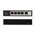 MaxLink PSAF-5-4P PoE switch, 5x LAN/4x PoE, 802.3af, 60W, 10/100Mbps