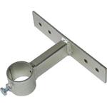 Pole holder for diameter 60mm, 10cm from wall, longer strap