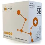 Solarix ethernet cable CAT5E FTP PE outdoor 305m box