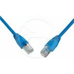 Solarix patch cable CAT5E SFTP PVC 7m blue snag-proof