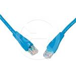 Solarix patch cable CAT5E UTP PVC 2m blue snag-proof