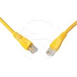 Solarix patch cable CAT5E UTP PVC 2m yellow snag-proof