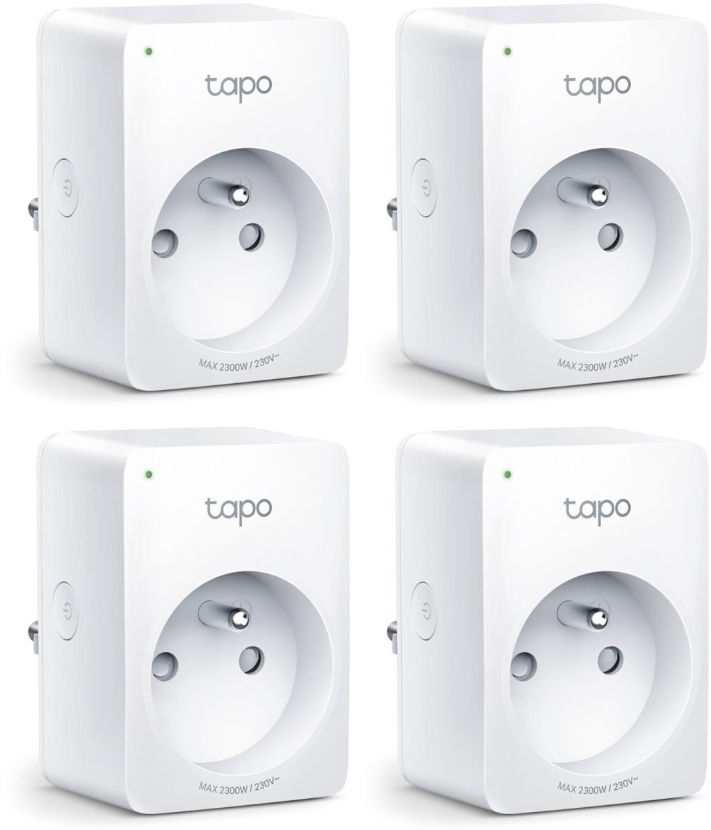 TP-Link Tapo P100(4-pack) - Mini Smart Wi-Fi Socket