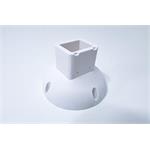TP-LINK wall and ceiling mount/stand for Tapo C500/C510W/C520WS cameras, white with cable cover
