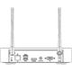 UNV IP WiFi KIT, NVR NVR301-04LS3-W + 4x IP dome camera IPC322LB-AF28WK-G-White, 2MP